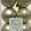Decoris kerstbal parel D 6 cm 12 stuks