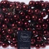 Decoris kerstbal rood D 2,5 H cm 144 stuks