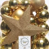 Decoris kerstboomdecoratie Marilene goud 33-delig