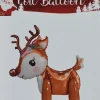 Decoris kersthanger ballon rendier 54 x 57 cm