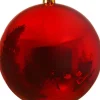Decoris kersthanger rood D 25 cm