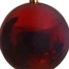 Decoris kersthanger rood D 20 cm