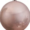 Decoris kersthanger roze D 20 cm