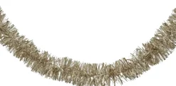 Decoris kerst slinger crème 270 cm