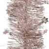Decoris kerstslinger Lindo sterren roze 270 cm