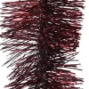 Decoris kerstslinger Rita donkerrood 2,70 m