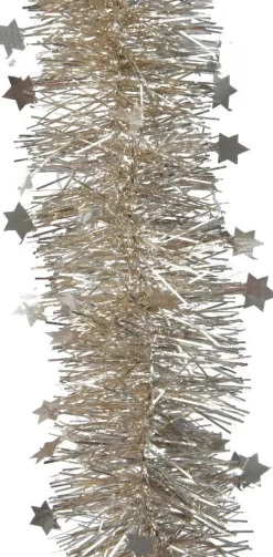 Decoris kerstslinger Rita wit 2,70 m