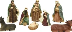 Decoris kerststalfigurenset 8-delig