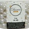Decoris kralenketting crème D 1,4 H 500 cm