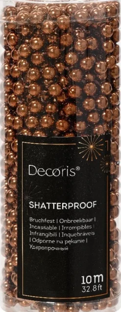 Decoris kralenketting Marilene espresso 10m