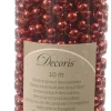 Decoris kralenketting Marilene rood 10 m