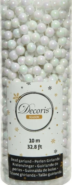 Decoris kralenketting Marilene crème 10 m