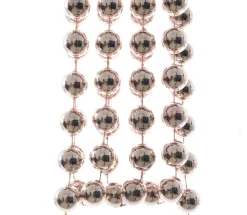 Decoris kralenketting roze 2,7 m
