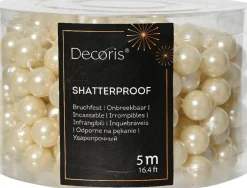 Decoris kralenketting wit 0,5 m