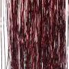 Decoris lametta Rita donkerrood 50 x 40 cm