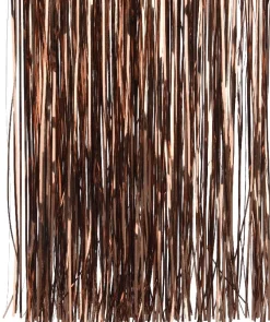 Decoris lametta Rita espresso 50 x 40 cm