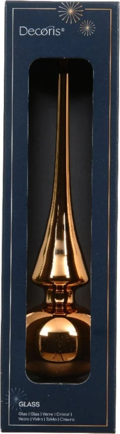 Decoris piek goud D 6 H 26 cm