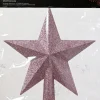Decoris piek Marilene ster roze 4,2 x 19 x 19 cm