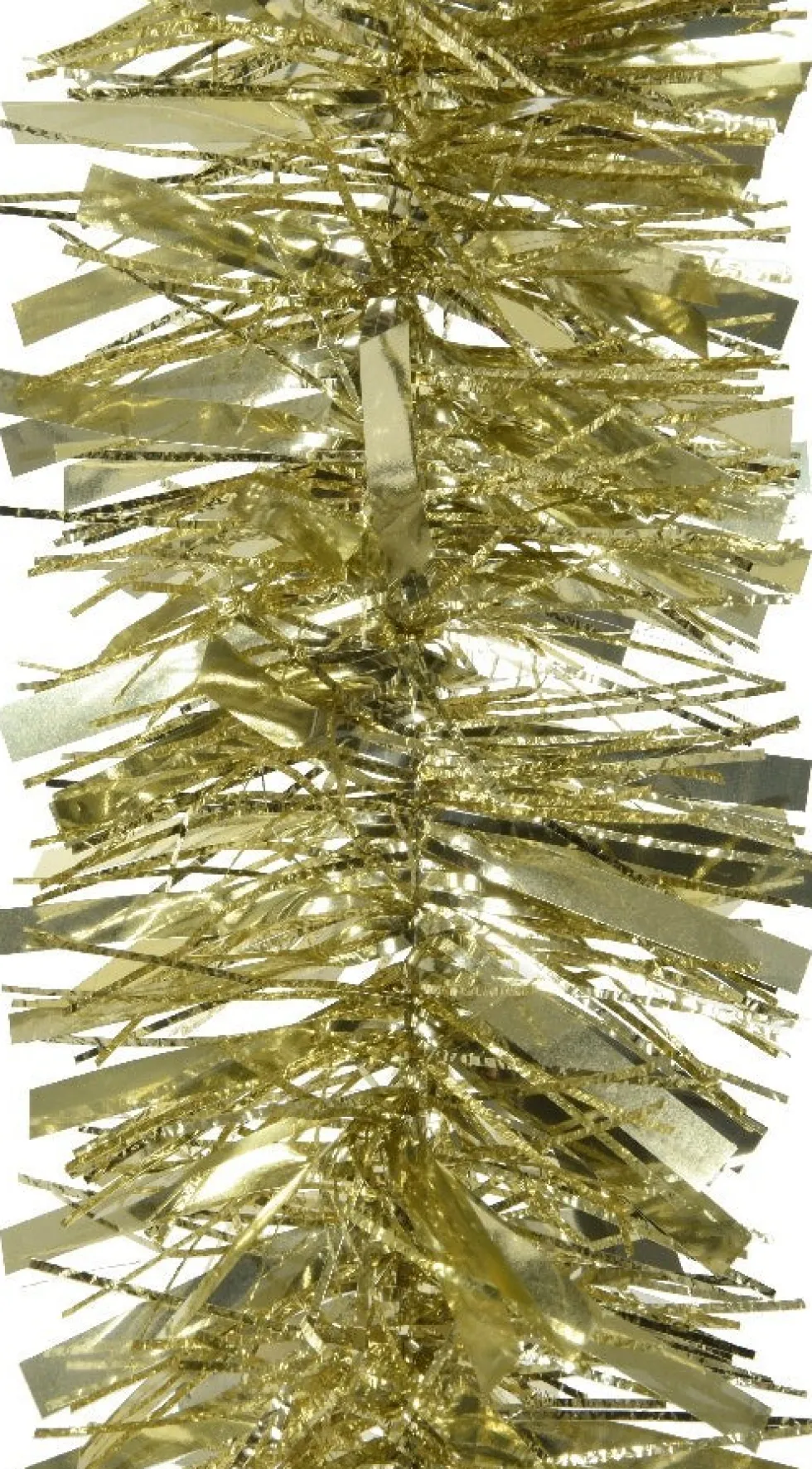 Decoris slinger lametta goud D 10 H 200 cm
