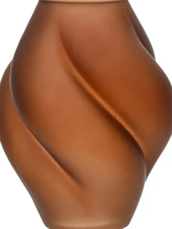 Decoris vaas bruin D 16 H 20 cm