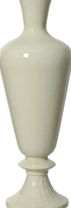 Decoris vaas Eva crème D 30 H 77 cm