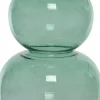 Decoris vaas groen D 18 H 28 cm
