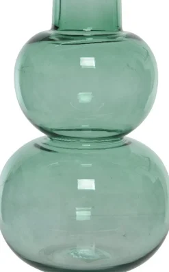 Decoris vaas groen D 18 H 28 cm