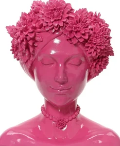 Decoris vaas Kena roze 26 x 17,7 x 30 cm