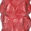 Decoris vaas rood D 15 H 23 cm