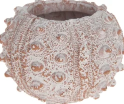 Dijk Natural Collections bloempot Koraal oranje D 9,5 H 7 cm