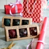 Dijk Natural Collections kerstbal bruin D 8 cm 3 stuks