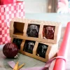 Dijk Natural Collections kerstbal groen D 8 cm 3 stuks