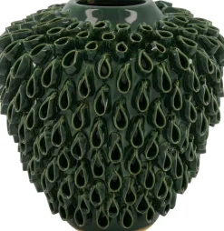 Dijk Natural Collections vaas groen D 21 H 20 cm