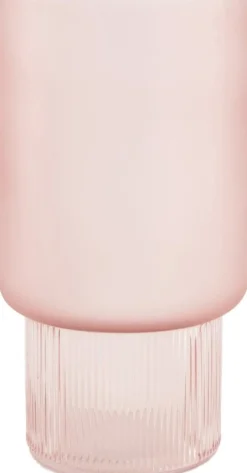 Dijk Natural Collections vaas Evi roze D 14 H 25,5 cm