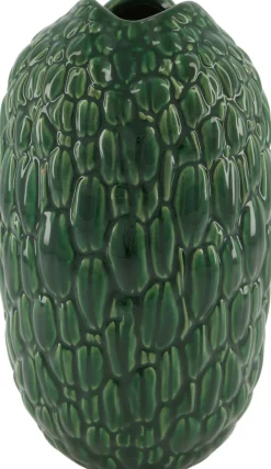 Dijk Natural Collections vaas groen D 13 H 23 cm