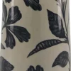 Dijk Natural Collections vaas zwart / grijs D 12,5 H 25 cm