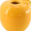 Dijk Natural Collections vaas Pomme oranje D 9 H 9 cm