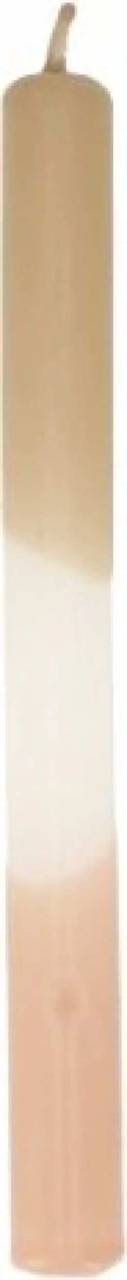 dinerkaars Duo Dip Dinner beige / taupe 10 uur D 2 H 25 cm