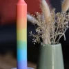 Dippy dinerkaars Regenboog 6 uur D 2,1 H 19 cm