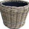 Drypot terrasmand D 43 H 33 cm grijs