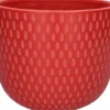 Duif bloempot Bell fuchsia D 21 H 18 cm