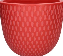 Duif bloempot Bell fuchsia D 32 H 26 cm