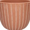 Duif bloempot Bell zalm D 32 H 26 cm