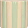 Duif bloempot Bliss crème / groen D 12,5 H 12 cm