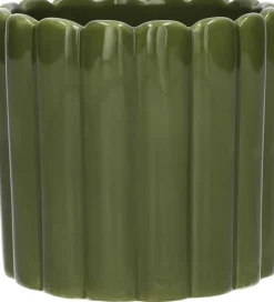 Duif bloempot Bliss groen D 7,4 H 7 cm
