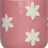 Duif bloempot Bloem roze D 13,8 H 13,5 cm