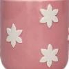 Duif bloempot Bloem roze D 12,2 H 12 cm