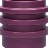 Duif bloempot Fizz paars D 15 H 14 cm