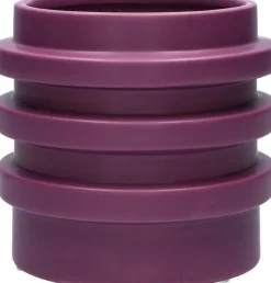 Duif bloempot Fizz paars D 15 H 14 cm