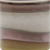 Duif bloempot Horizon wit / roze / groen D 8 H 6,8 cm